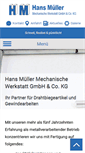 Mobile Screenshot of mueller-zulieferer.de